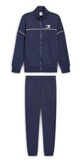LG Italian Brand Diadora  FZ CLASSIC TRACKSUIT PANTS  JACKET  navy LAST1