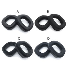 2Pcs Earpads Ear Pads Cushion Earphone Cover for HS80 RGB Headphone Repair