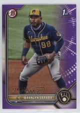 2022 Bowman Prospects Purple Border 124/250 Branlyn Jaraba #BP-15 3ff
