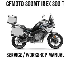 2023-2024 CFMoto 800MT XC 800 IBEX T Service Repair Workshop Manual CD USB Email