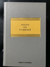 Phipson on Evidence twentieth Edition 2021 Ho...