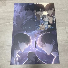  Mofun Cloud A5 Illustration Colored Paper Set 1 Xavier BL