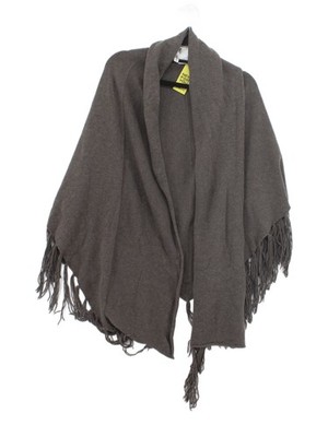 Madeleine Thompson Damen Mantel Grau Wolle mit Kaschmir Mantel