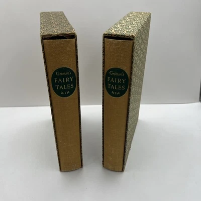 Grimm's Fairy Tales Volumes 1 & 2 (Heritage Press, 1962) with Slipcases - Image 1 of 4