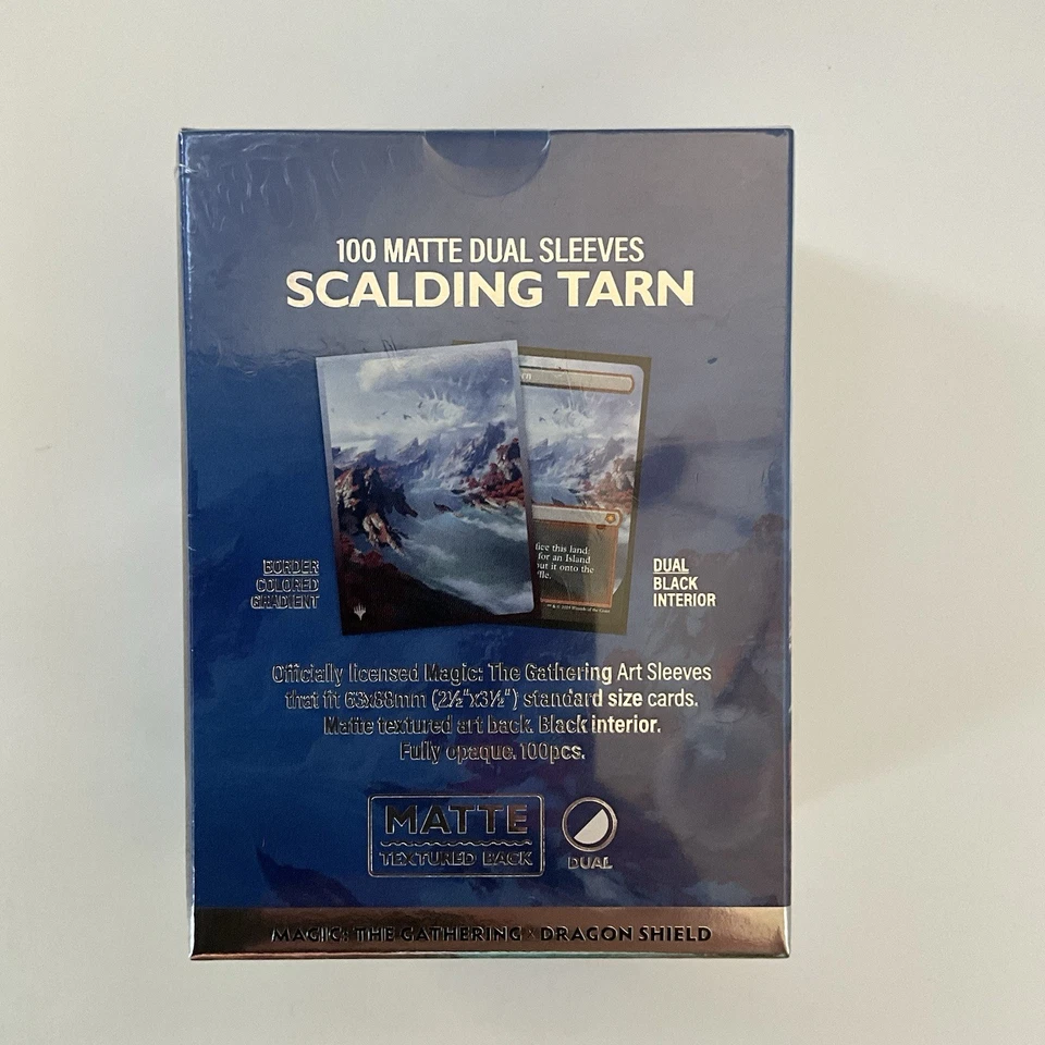 Dragon Shield Scalding Tarn Sleeves MagicCon Atlanta Excl. 100ct Landfall Series - Image 3 of 3
