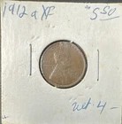 1912 Lincoln Wheat Cent Extremely Fine XF Coin