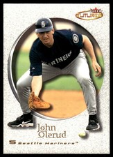 John Olerud 2001 Fleer Futures #19 Mariners MLB READ FREE SHIPPING AutographDen