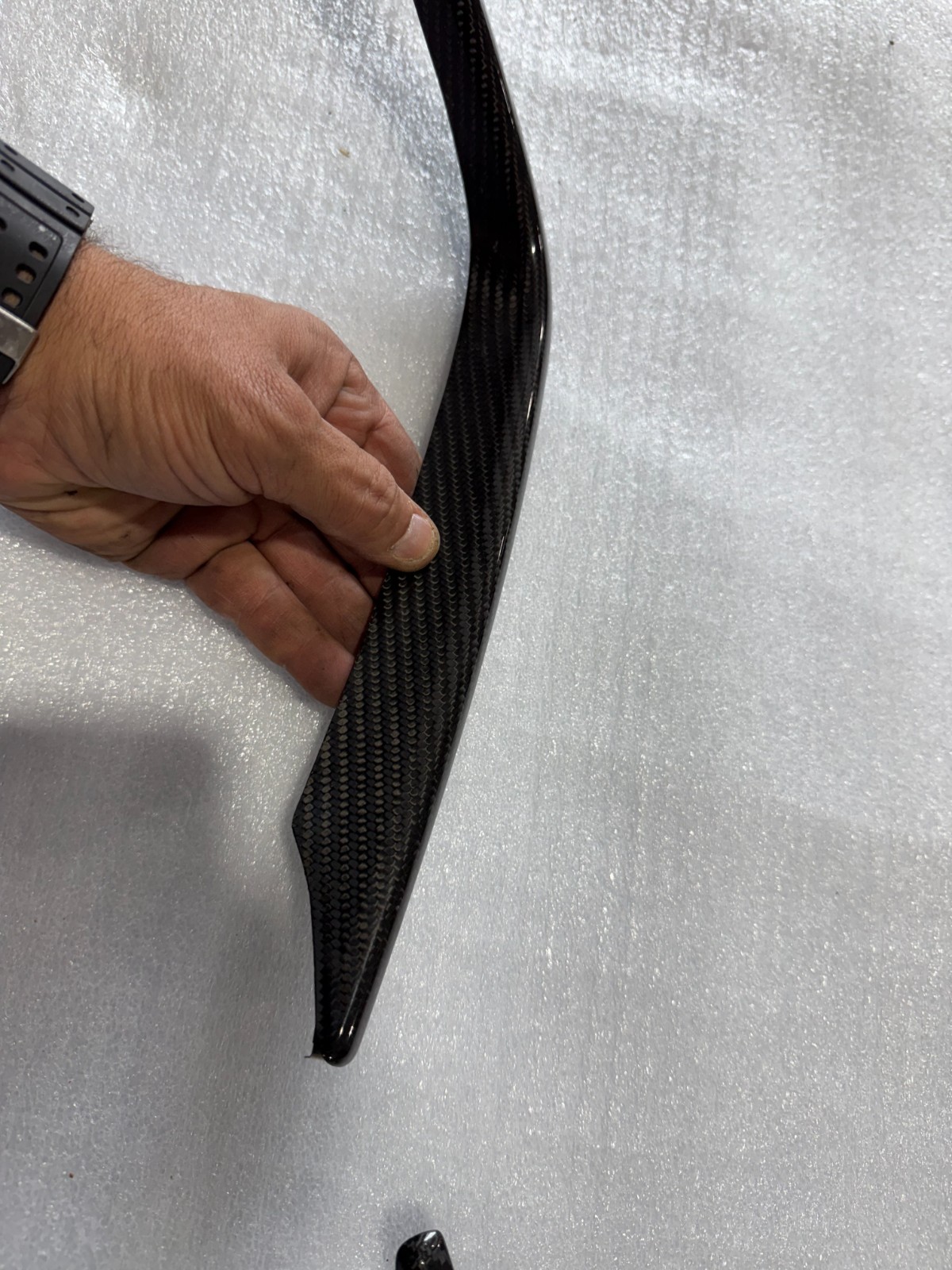 2018-2024 Maserati Ghibli Trofeo Front Bumper Right  and Left carbon fiber trim