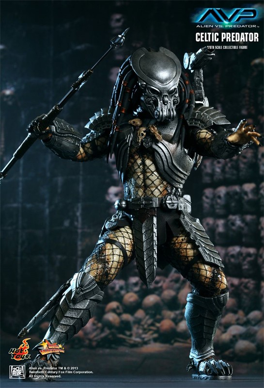 ホットトイズ ケルティックプレデター2.0 PREDATOR MMS221 Hot Toys MMS221 AVP Celtic Predator 2.0 1/6th Collectibles Figure
