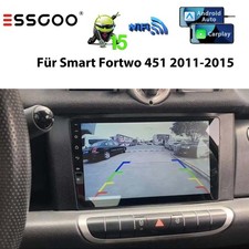 Für Smart Fortwo 451 2010-2015 Android 15 Autoradio GPS Navi Carplay WIFI RDS FM