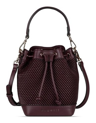 bugatti Julice Bucket Bag Handtasche Umhängetasche Tasche Bordeaux weinrot Neu