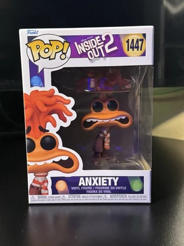 Funko Pop! Vinyl: Inside Out 2 - Anxiety #1447 Movies Vinyl Figure Pixar