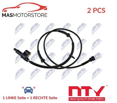ABS SENSOR DREHZAHLFÜHLER PAAR HINTEN NTY HCA-FR-000 2PCS V NEU OE QUALITÄT