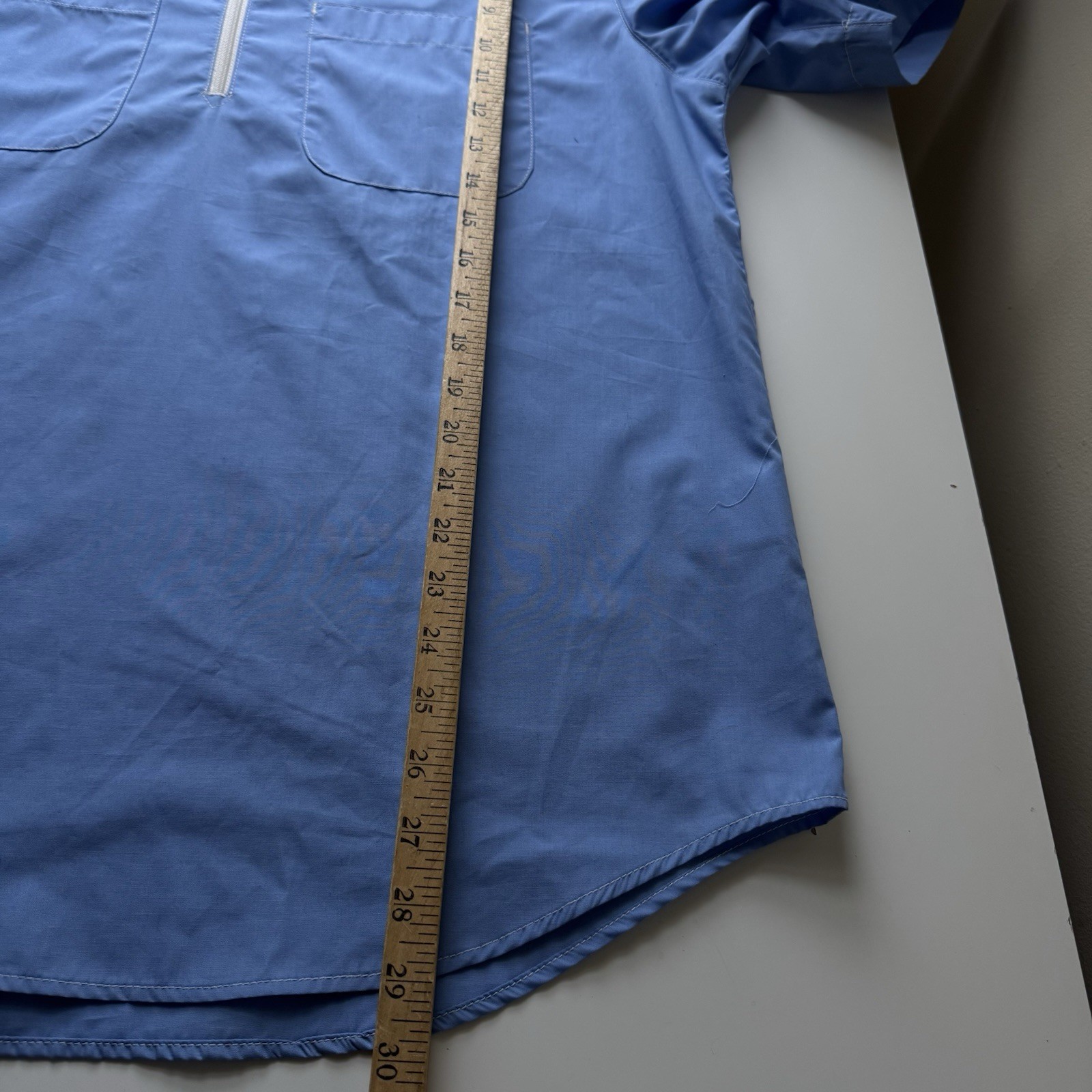 Engineered Garments Workaday Zip Pullover Shirt B… - image 10