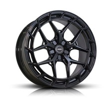 To Suit HYUNDAI PALISADE WHEELS PACKAGE: 20x8.5 Simmons EU7 Gloss Black and K...