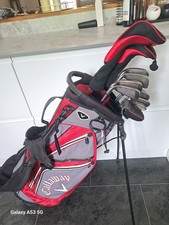 SUPERB FULL SET OF MENS CALLAWAY BIG BERTHA GOLF CLUBS, RIGHT HANDED, GRAPHITE 