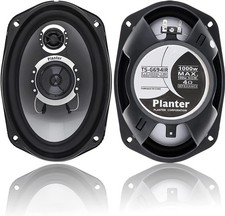 2pcs 6x9" 3-way Coaxial Car Speakers 1000W Car Door Stereo Speakers Audio
