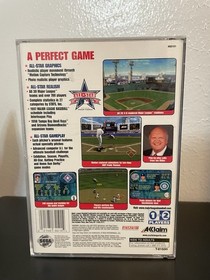 All-Star Baseball 1997 Frank Thomas, Sega Saturn - Tested Working w/Registration