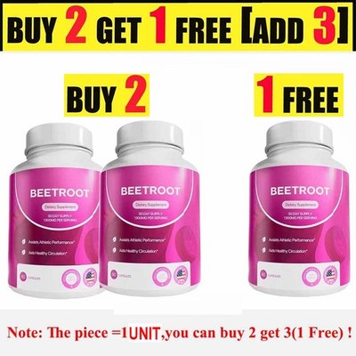Rosabella Organic Beet Root Capsules for Circulation & Natural Energy Boost