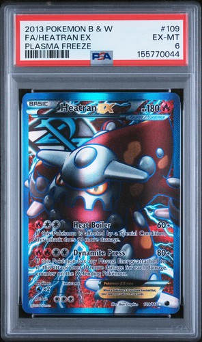 Heatran-EX graded PSA 6 for sale on eBay
