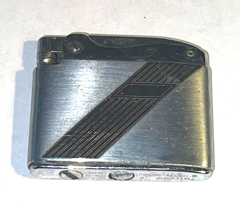 Vintage Ronson Adonis Lighter Pocket Lighter • Unengraved