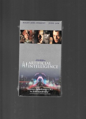 A.I. Artificial Intelligence  (VHS, 2002)  Steven Spielberg  Jude Law Sealed