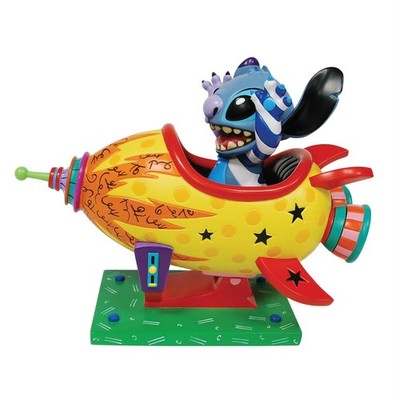 PRE-ORDER Stitch Rocket Ship By: Disney Romero Britto *SHIPS 7/2026* NEW 2026