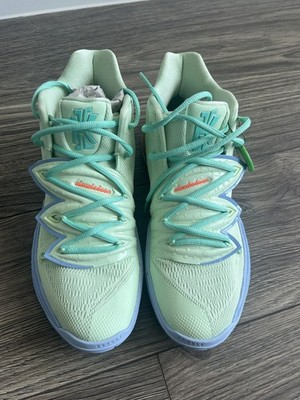 New Mens 9 Nike Kyrie 5SpongeBob SquarePants Squidward CJ6951-300 Frosted Spruce