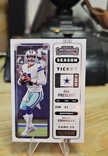 2022 Panini Contenders - Season Ticket Dak Prescott #27