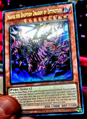 Yu-Gi-Oh! Ultimate Rare Style Veidos The Eruption Dragon of Extinction