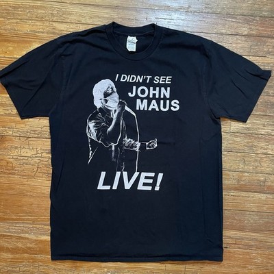 John Maus Shirt Band Size Large Covid Tour Punk Electronic Pop Indie Rock