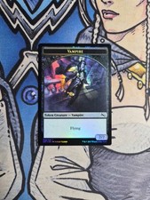 1x Vampire (2,2,Flying) Token FOIL - NM UST Unstable MTG