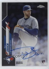 2020 Topps Chrome Rookie Auto TJ Zeuch #RA-TZ Auto 6fs