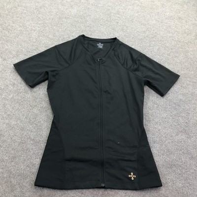 Tommie Copper Shirt Mens Large Black Znergy Lower Back Compression Support