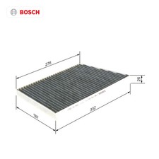 Filtre d'habitacle Mercedes 611