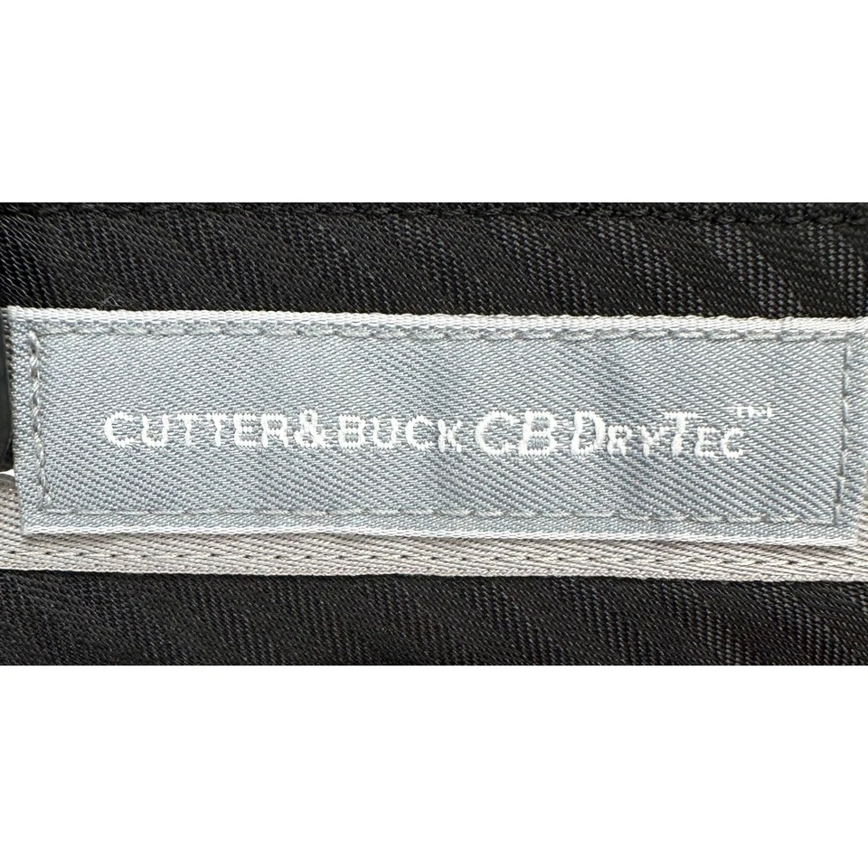 Cutter Buck CB DryTec Mens Chino Golf Shorts 48T Big Tall Black Performance NEW - Image 3 of 4