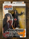 2002 Bandai Anime Heroes Uchiha Itachi 6" Action Figure ~ NARUTO Shippuden