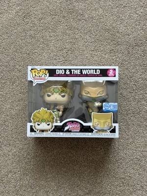 JoJo's Bizarre Adventure Funko Pop DIO & The World 2Pack PreSale