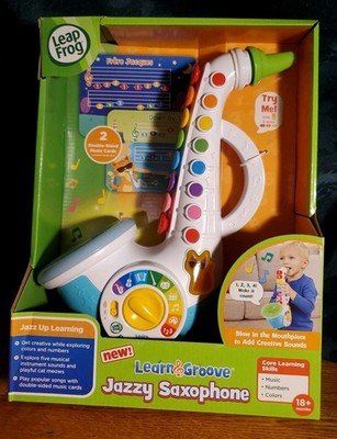 LeapFrog Learn & Groove Jazzy Saxophone Battery Operated Learning Toy For Kids
