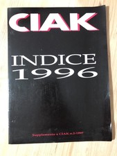 Rivista CIAK 1996 Indice - Supplemento a CIAK n. 2 - 1997