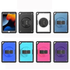 Case Heavy Duty Shockproof Strap Cover For iPad 7 8th 9th Gen 10.2 Air Pro 10.5