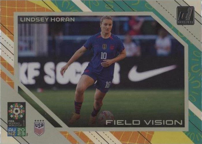 2023 Panini Donruss FIFA Women's World Cup Lindsey Horan #25 - 1 of 1