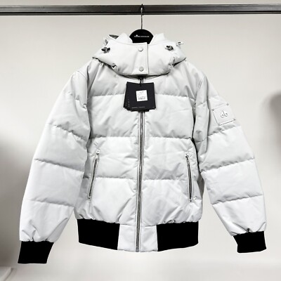 *NEW* Women Moose Knuckles CLOUD SHEARLING BOMBER JACKET Stone(M34LB017S 1532) 