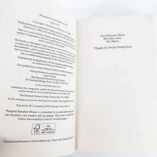 Kathy Reichs Novels Choose Your Title Buy 2 Get 1 Free 1 Postage Forensic Crime - Photo 32/56