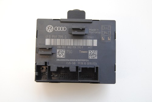 Audi A4 B8 2011 RHD Türsteuergerät hinten rechts Modul Steuergerät 4F0959795Q 1728242