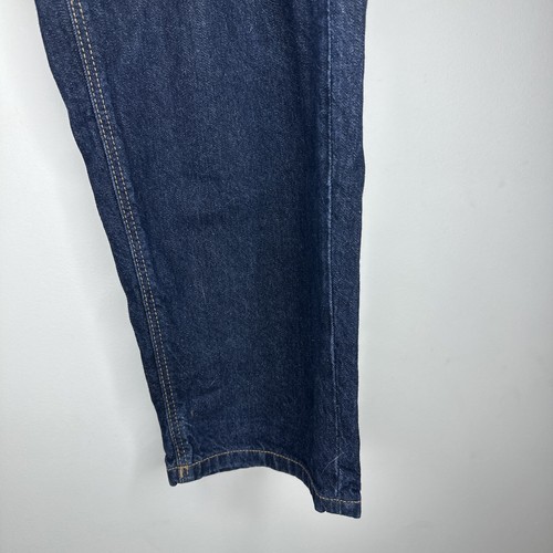 Next Denim Jeans 40"X 31” Dark Blue Relaxed Tapered Fit Rockabilly - Picture 4 of 13