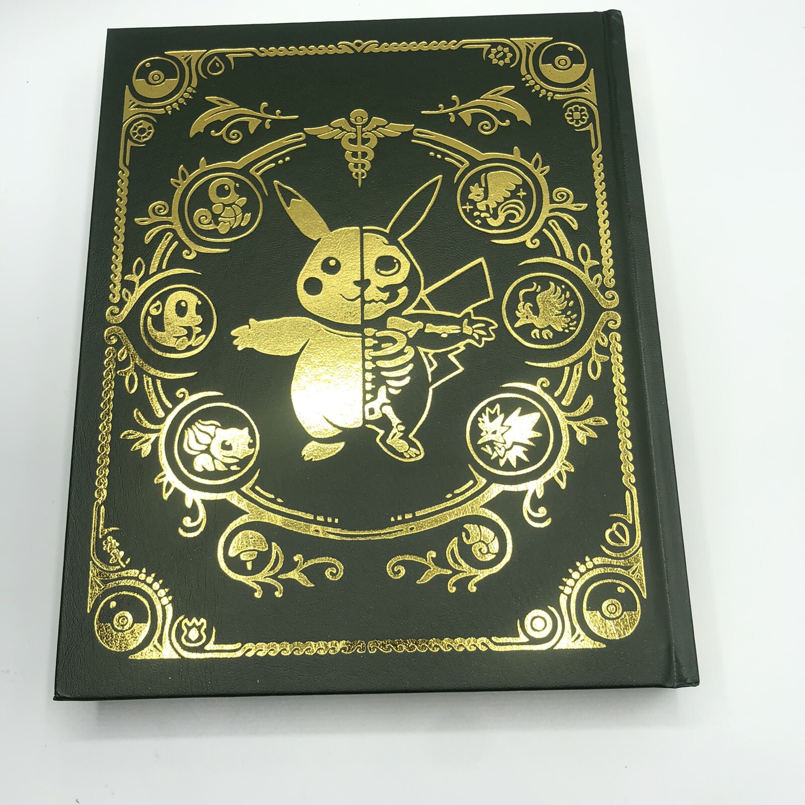 Pokenatomy Unofficial Pokemon Anatomy Guide Book Leather Hardcover