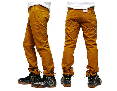 levis brown jeans 511