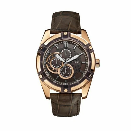 Baldinini | Men's Chronograph Leather Brown/Rose Gold Classy Watch | BD-34 video thumbnail