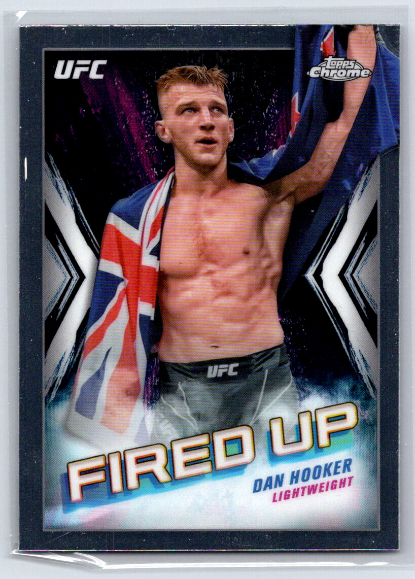2024 Topps Chrome UFC Dan Hooker #FDP-19 Fired Up UFC
